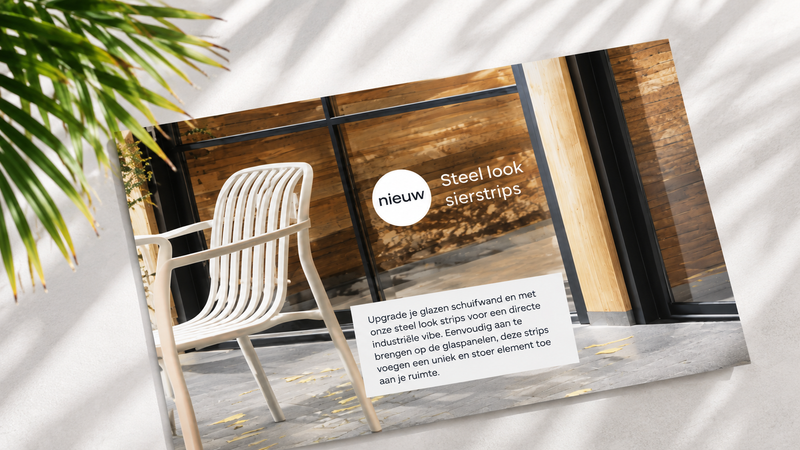 Steellook Schuifwand voor Veranda | GlasNu