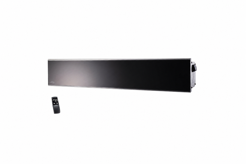 Relax Glass Terrassenheizstrahler 1800W – Schwarz
