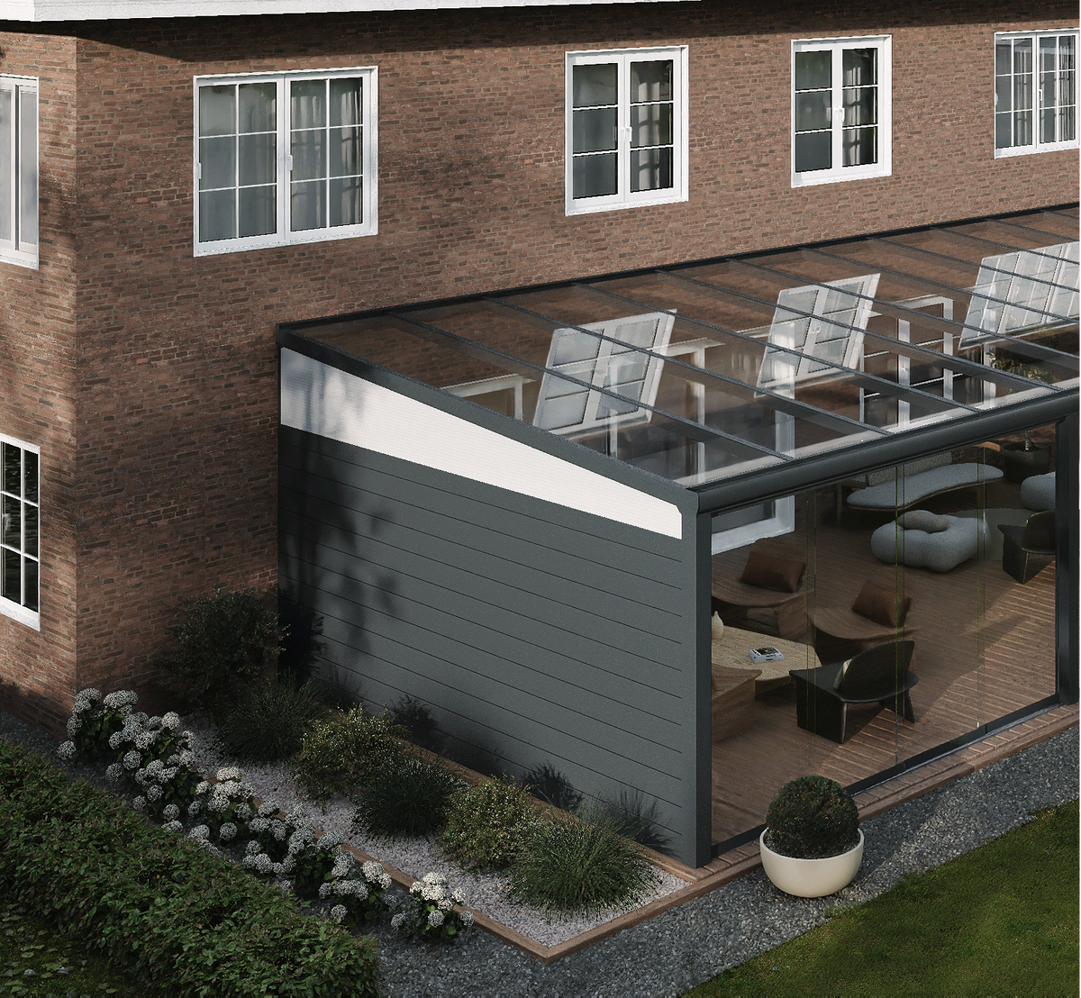 Aluminium Rabatdelen met Kliksysteem