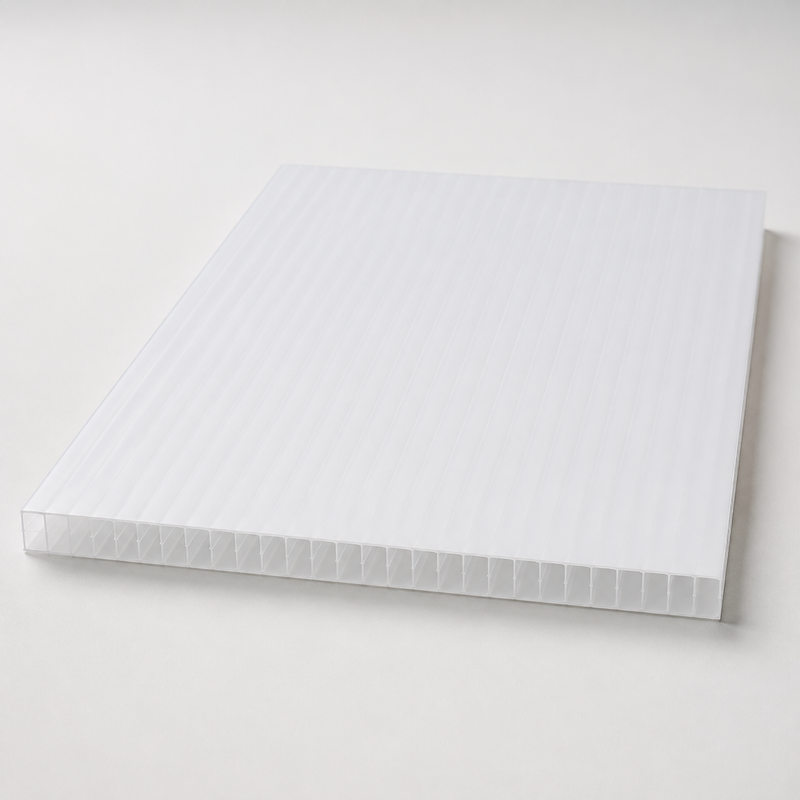 Polycarbonat-Stegplatte 16 mm – Klar oder Opal