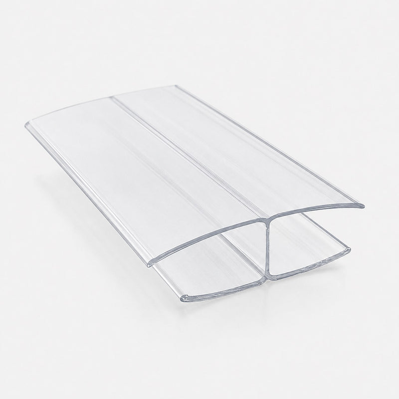 Fermeture centrale pour parois coulissantes en verre – transparente