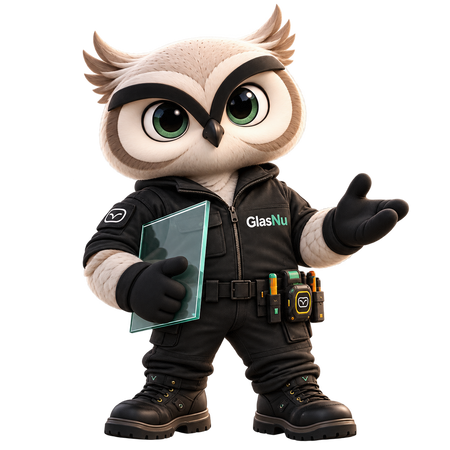 GlasNu technische mascotte